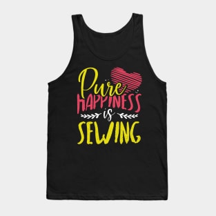 Pure Happiness is Sewing Tank Top